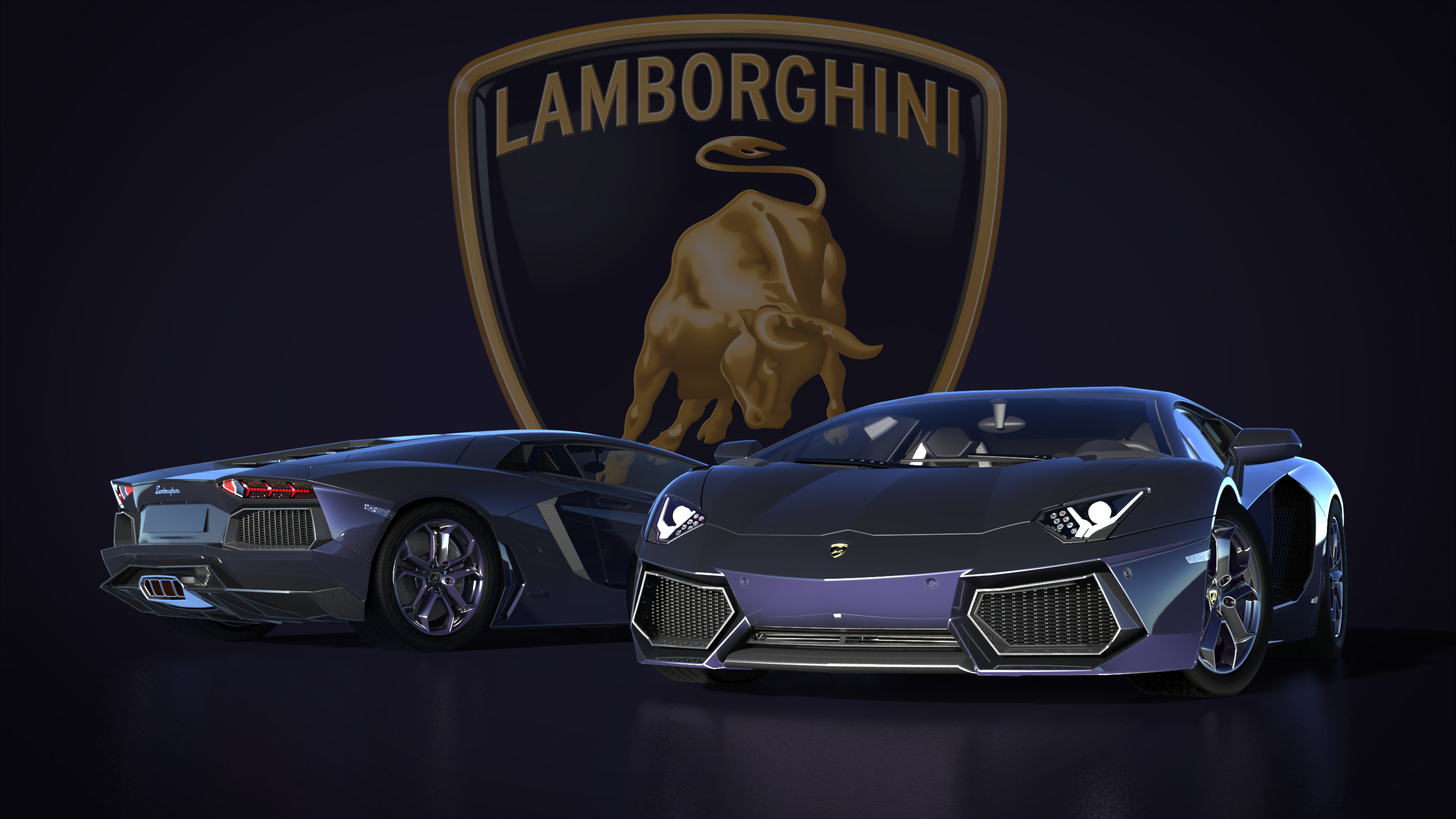 Lamborghini Aventador lp700跑车