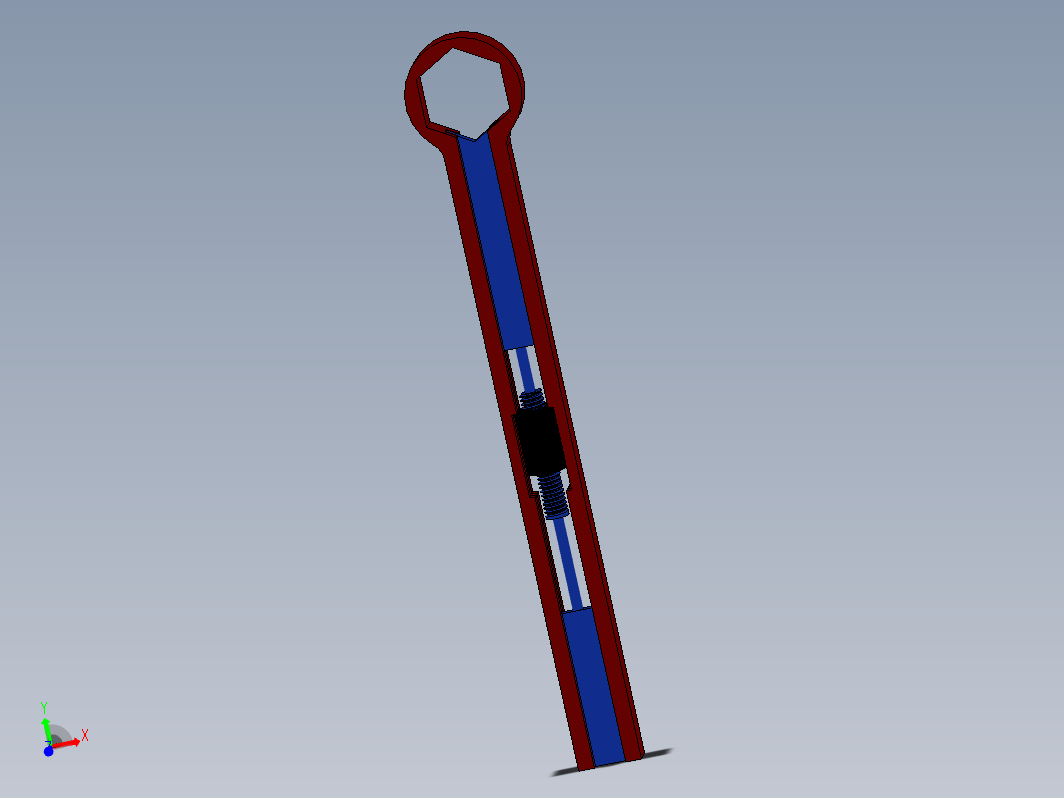 扳手在 Solidworks 中设计修改