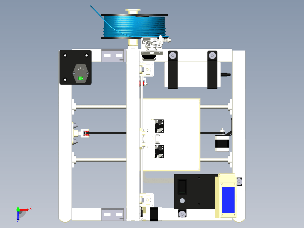 3D打印机3d-printer-zlepek-2.0 STP