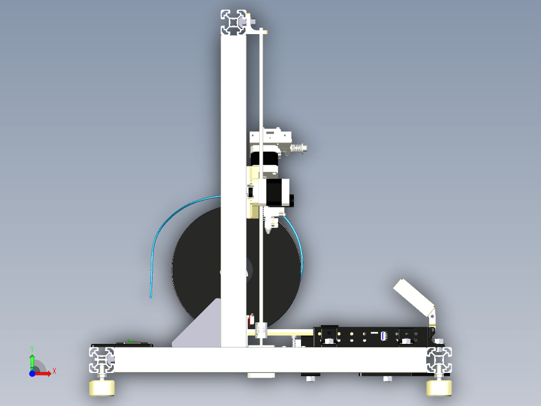 3D打印机3d-printer-zlepek-2.0 STP