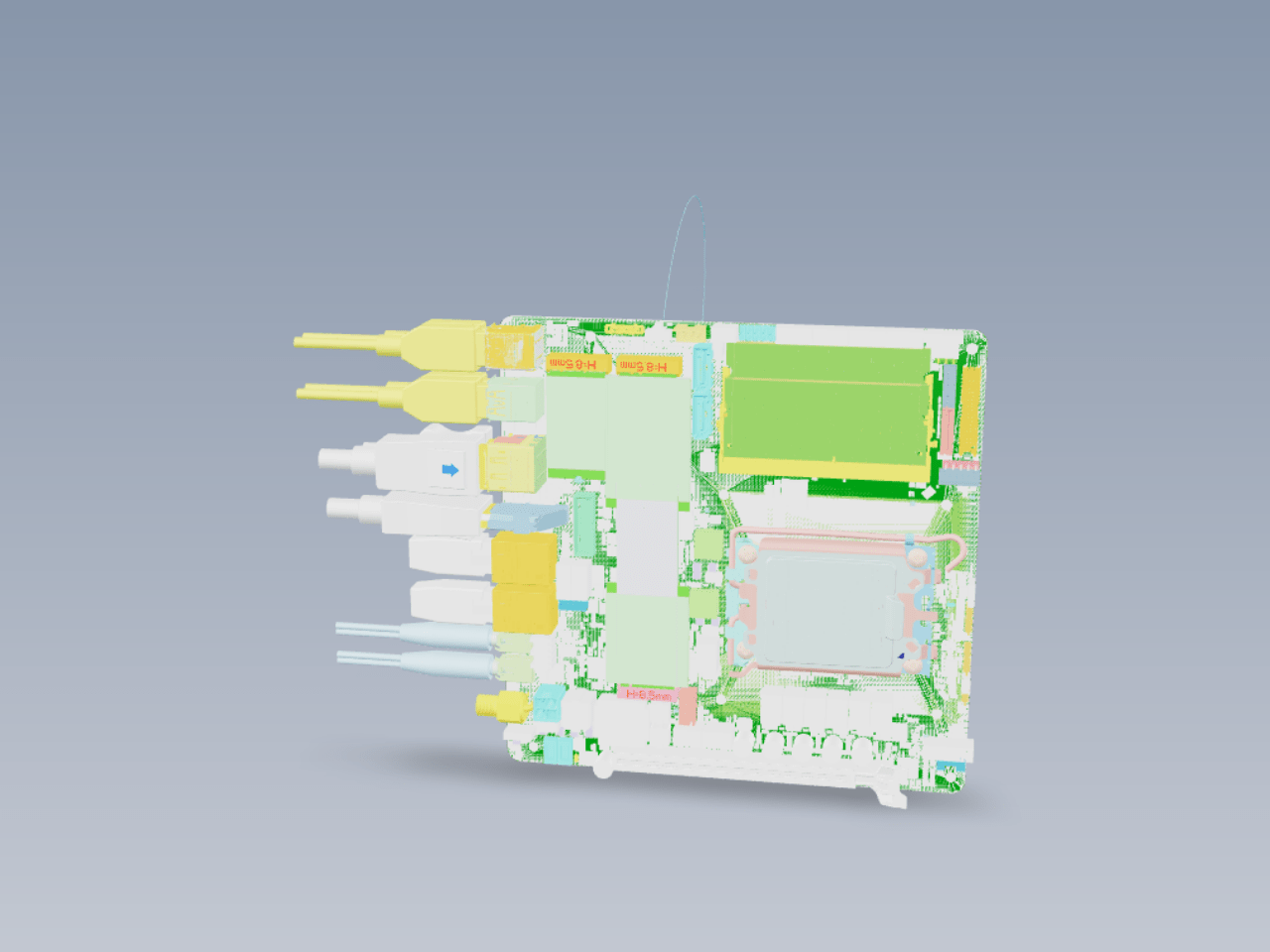 IMB-1233主板（华擎Mini ITX）