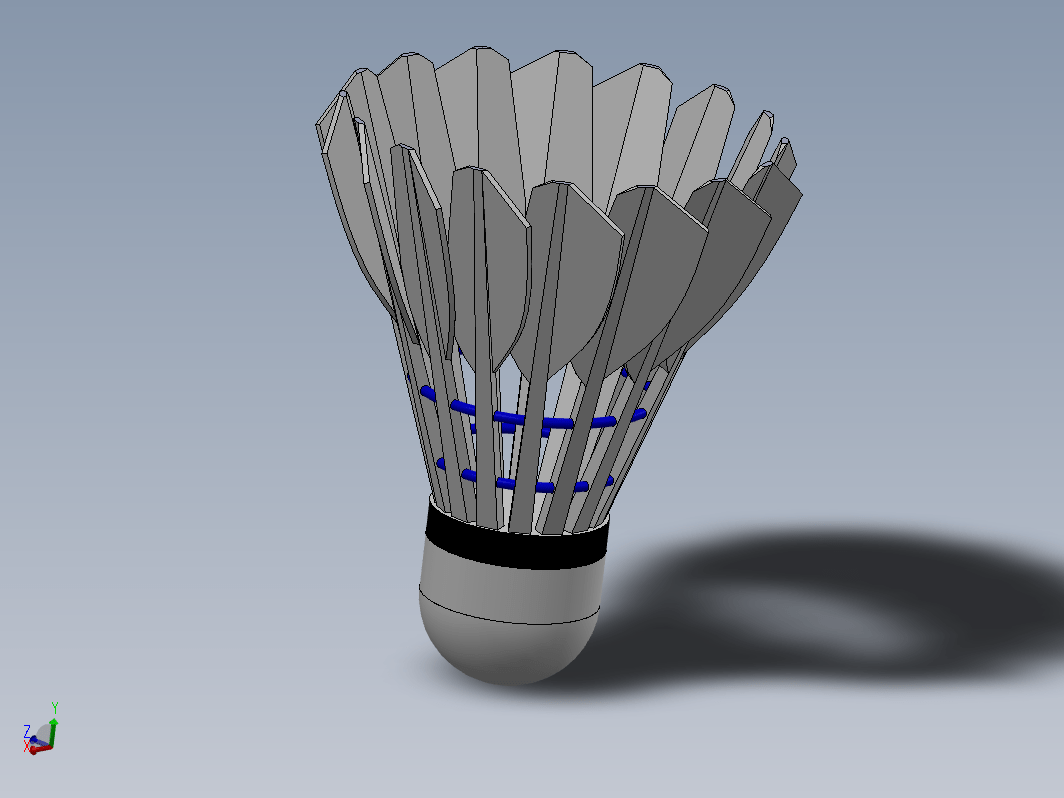 羽毛球模型