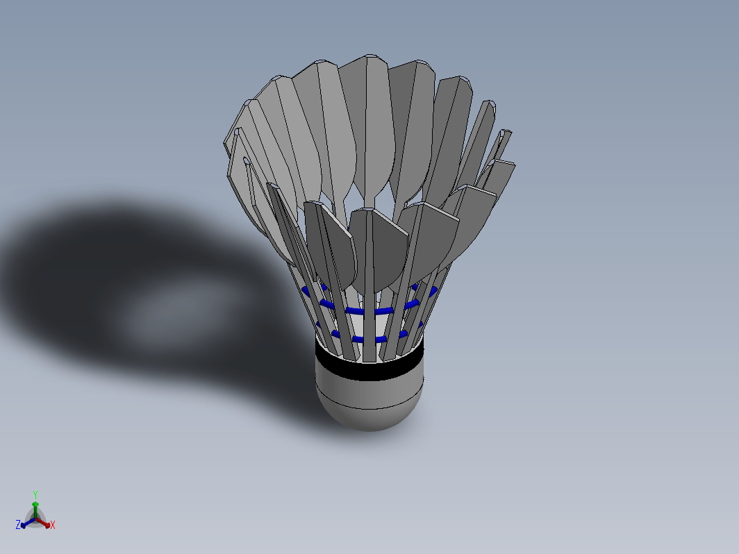 羽毛球模型