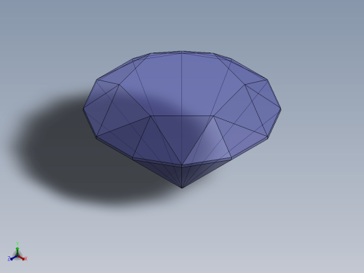 SOLIDWORKS 中的 Diamond缩略图