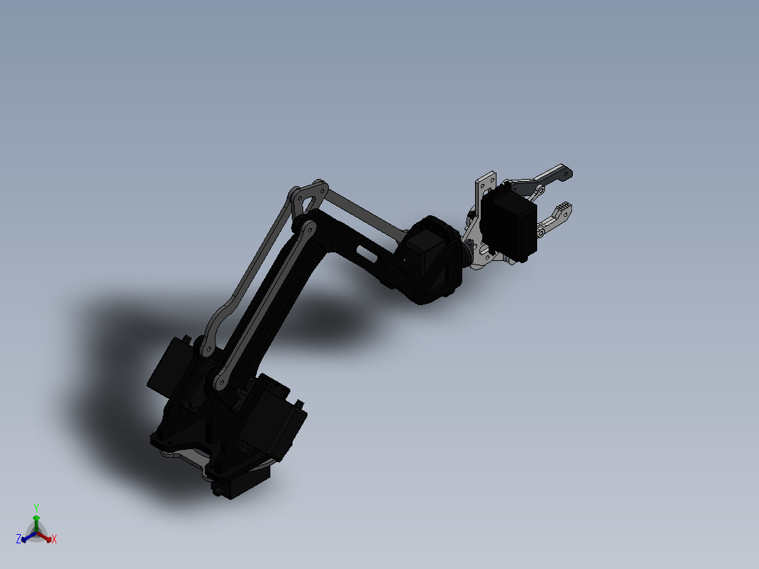 机器人手臂4DOF带有伺服电机MG995