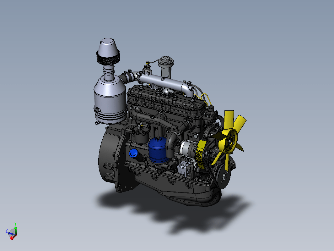 柴油机MMZ D-243s柴油发动机