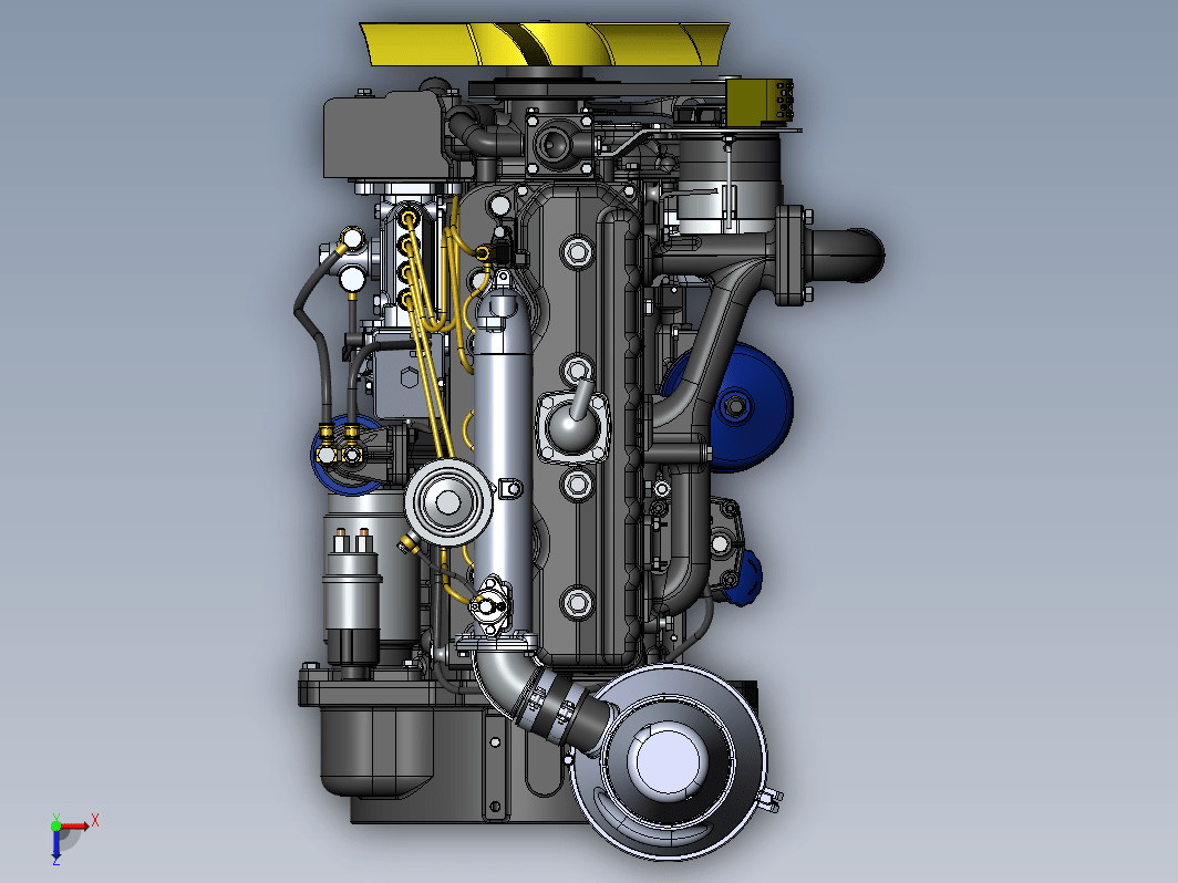 柴油机MMZ D-243s柴油发动机