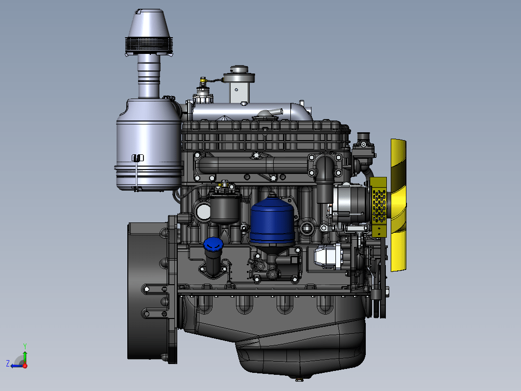 柴油机MMZ D-243s柴油发动机