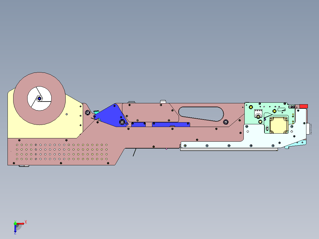 GSM飞达贴标机构该供料器