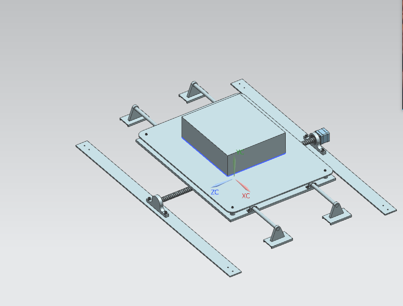 3d打印机ug模型图三维