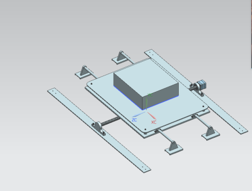 3d打印机ug模型图三维缩略图