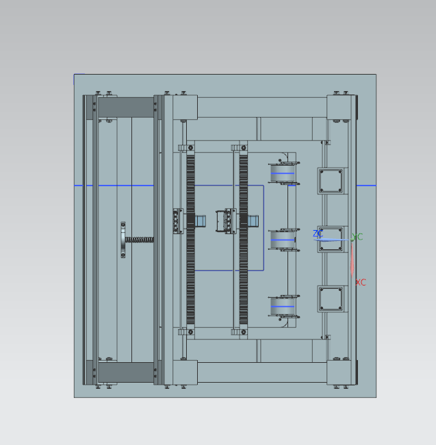 3d打印机ug模型图三维