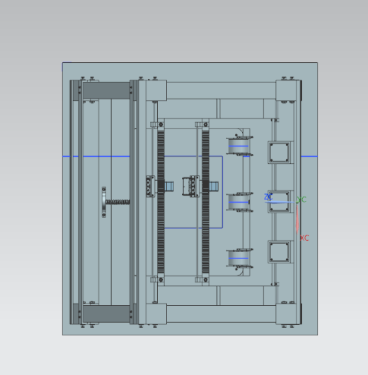 3d打印机ug模型图三维缩略图