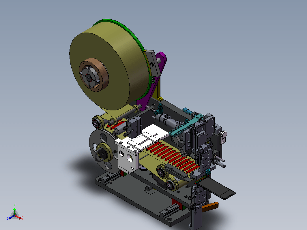 PCB贴标剥标机