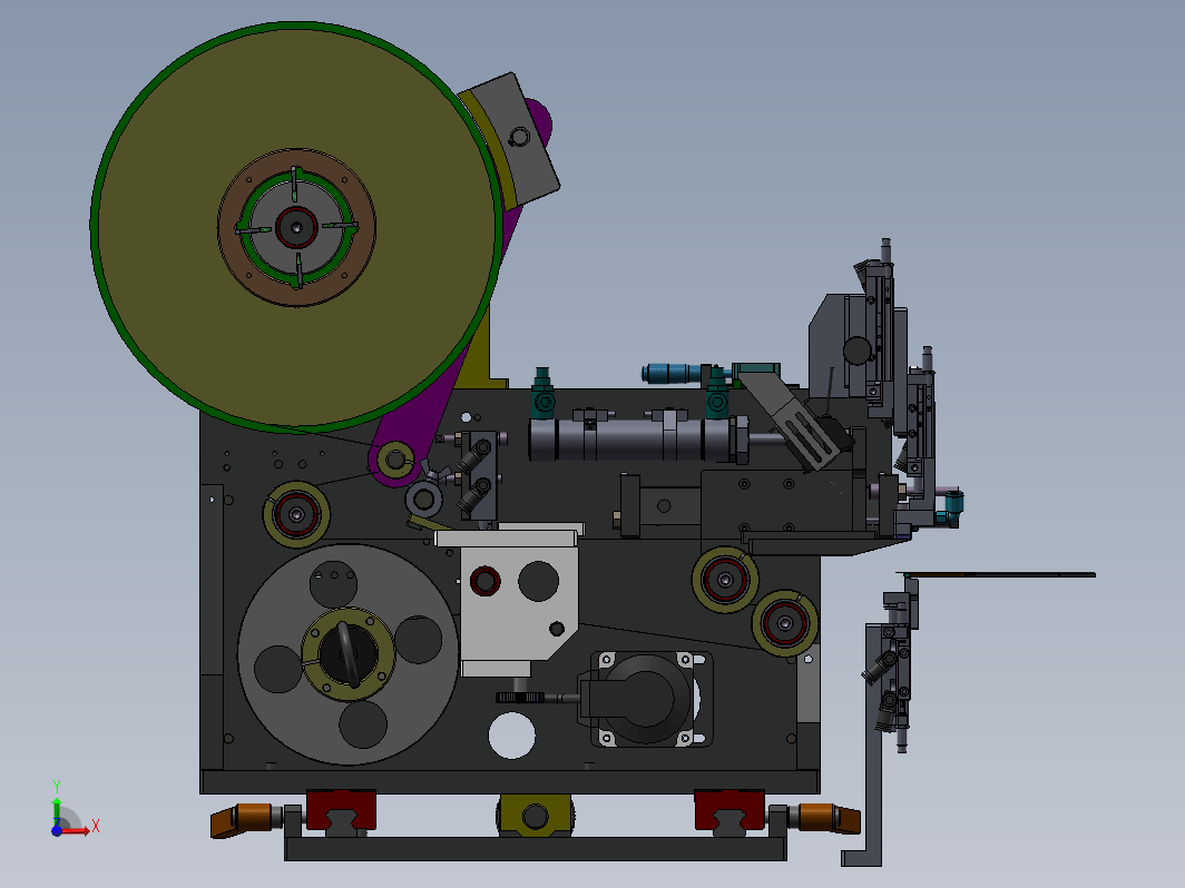 PCB贴标剥标机