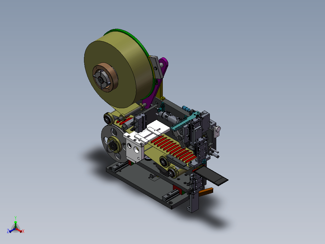 PCB贴标剥标机