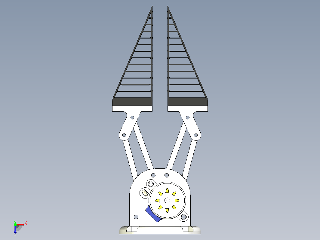 twin-engine grippers双引擎夹持器