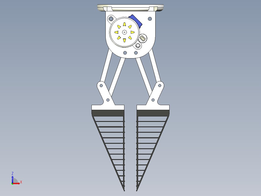 twin-engine grippers双引擎夹持器