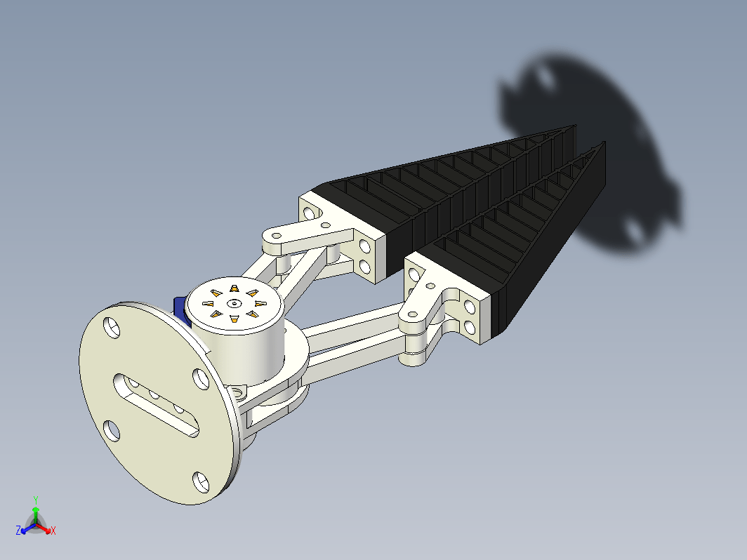 twin-engine grippers双引擎夹持器