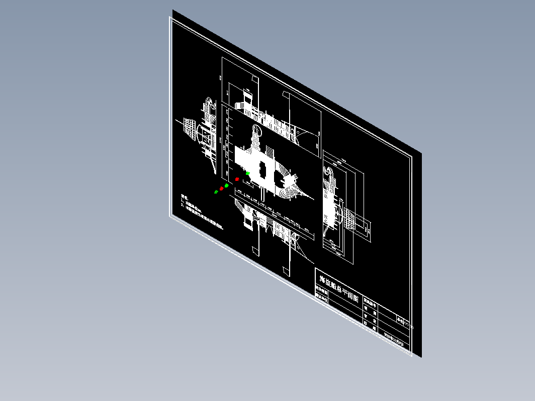 儿童乐园景观设计CAD-船身