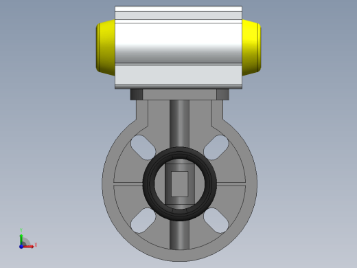 DN50对夹式气动蝶阀缩略图