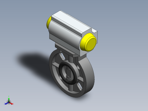 DN50对夹式气动蝶阀缩略图