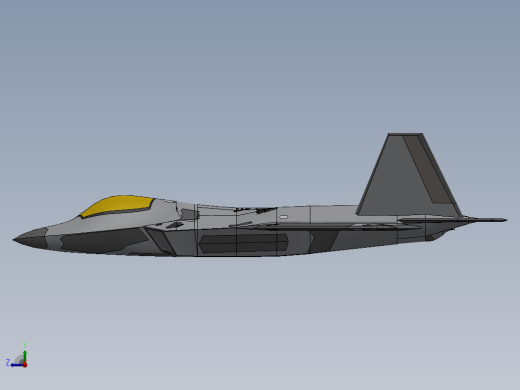 F-22“猛禽”隐形战术战斗机缩略图