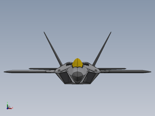 F-22“猛禽”隐形战术战斗机缩略图