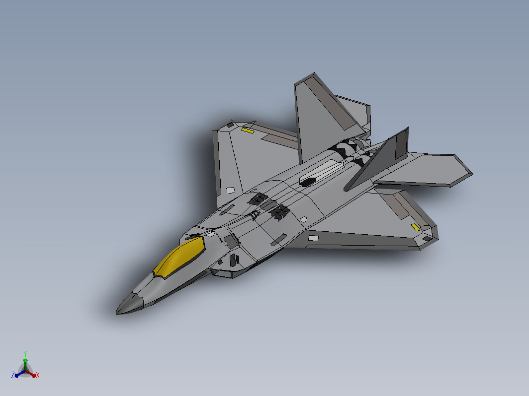 F-22“猛禽”隐形战术战斗机