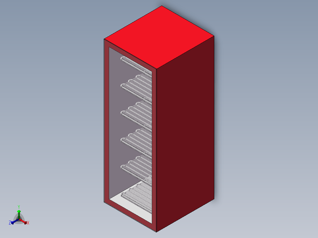 冰柜示意模型