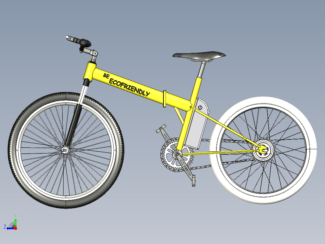 Foldable Electric Bicycle可折叠电动自行车