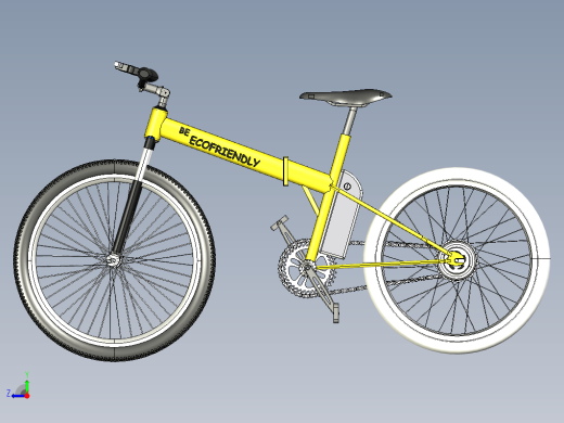 Foldable Electric Bicycle可折叠电动自行车缩略图