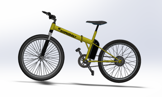 Foldable Electric Bicycle可折叠电动自行车缩略图
