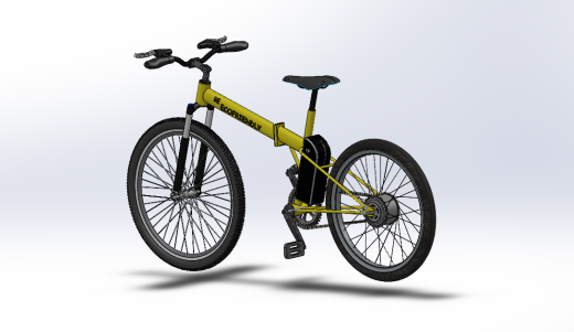 Foldable Electric Bicycle可折叠电动自行车缩略图