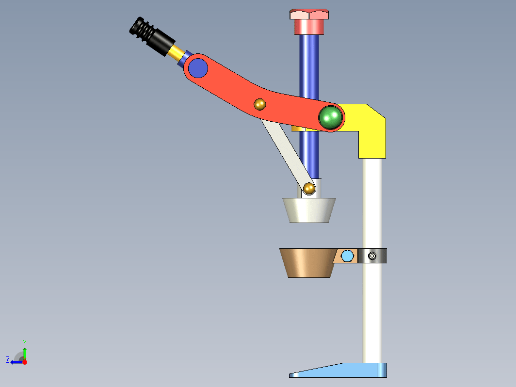 榨汁机结构 Fruit Juice Machine