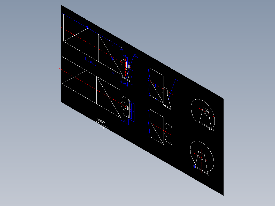 φ800卷筒组