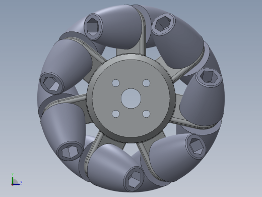 omni wheel分瓣式麦克纳姆轮缩略图
