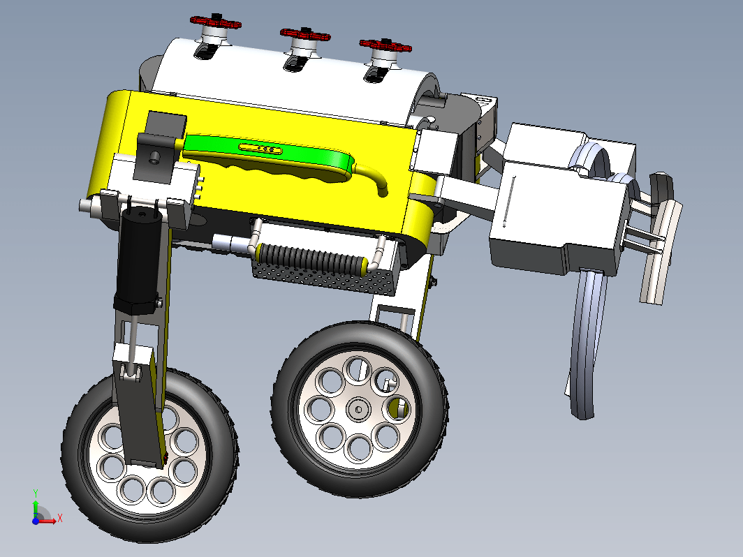 新型树枝修剪机3D模型+ppt+说明书