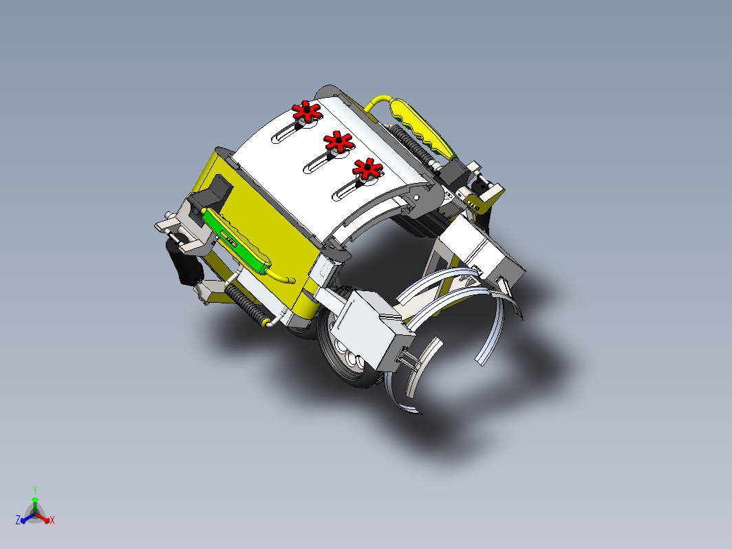 新型树枝修剪机3D模型+ppt+说明书