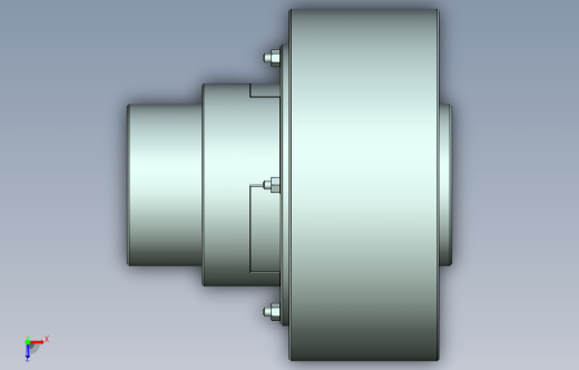 GB5272_LMZ10-II-400-75x90梅花形弹性联轴器缩略图
