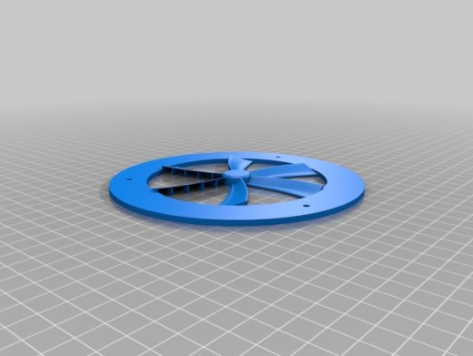 3D打印手摇防空警报图纸缩略图