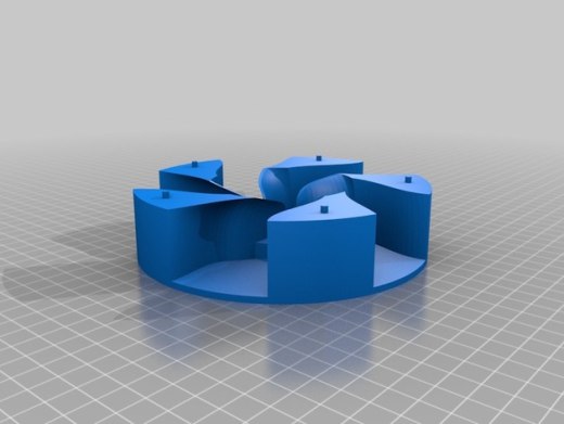 3D打印手摇防空警报图纸缩略图