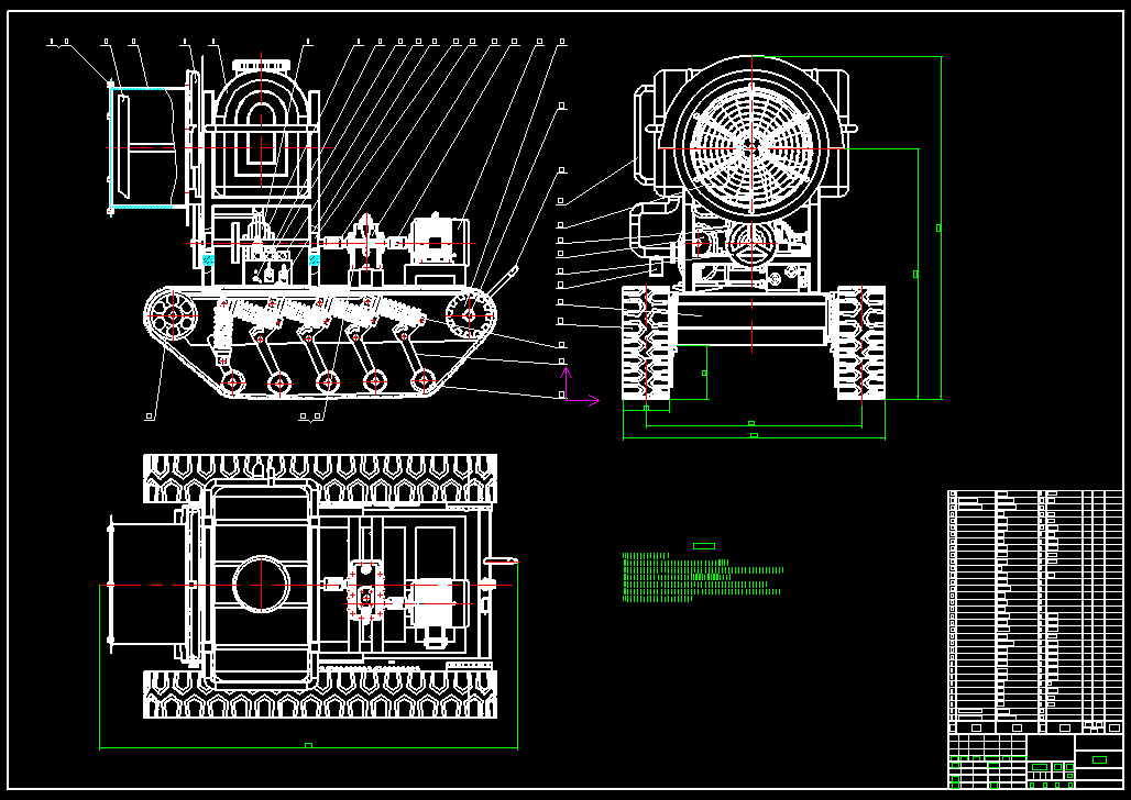 遥控果园喷药车三维SW2016带参+CAD+说明书