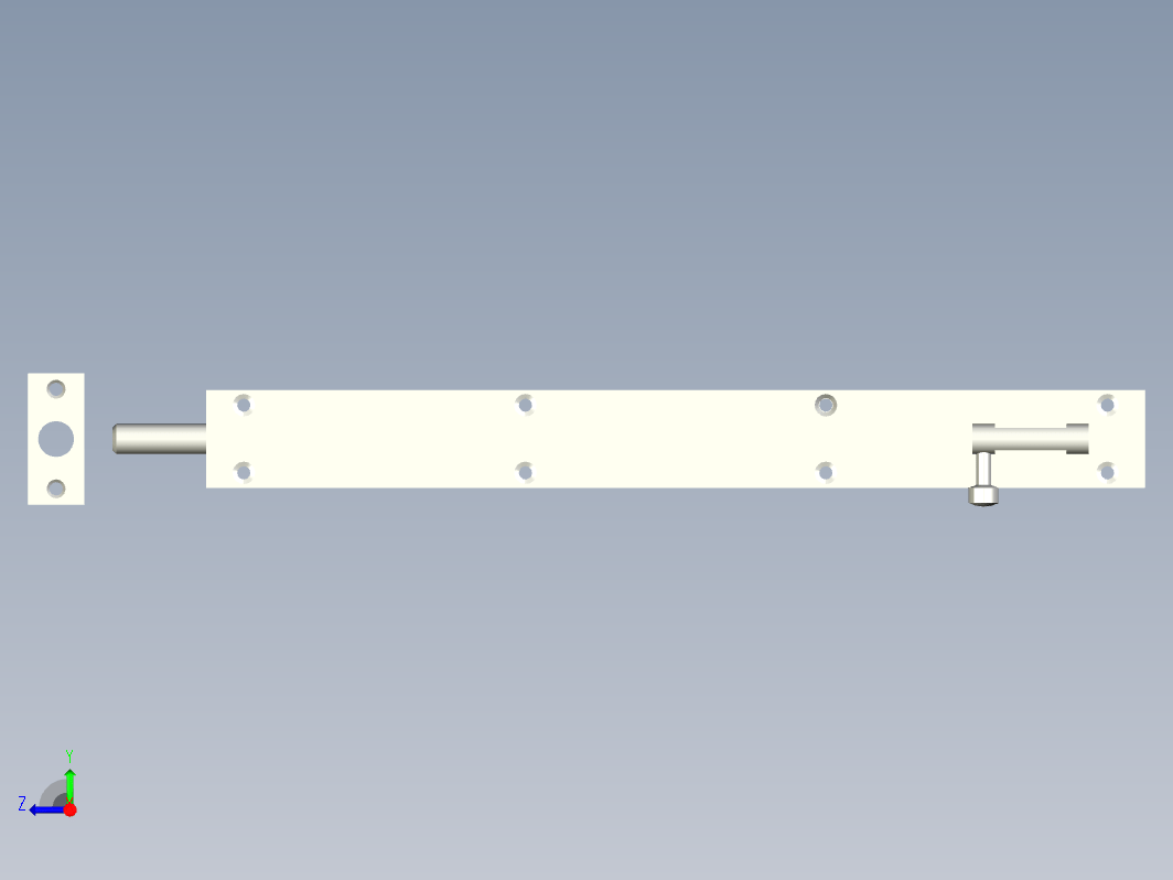 LQAC外装型方插销[LQAC250]