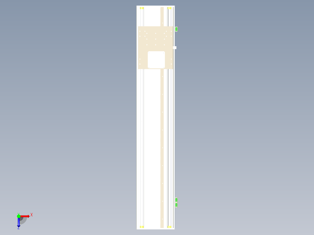 RDM270-1200齿轮齿条模组 负载400kg 大负载模组 RDM270齿轮齿条模组