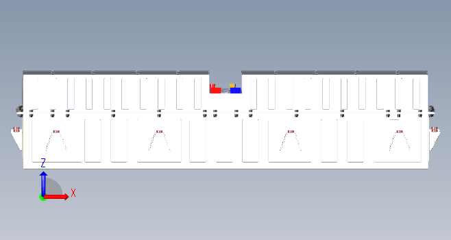 动力电池pack系统（包含水冷热管理管路）