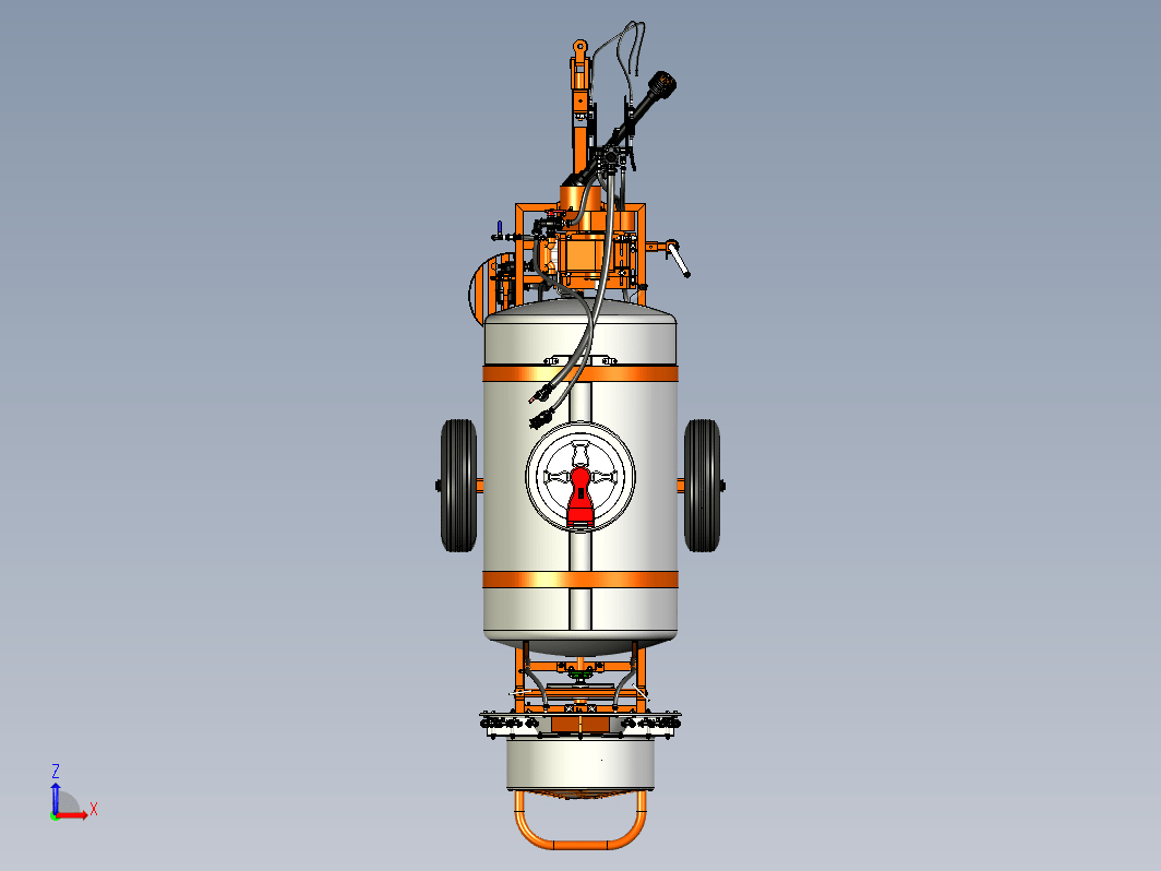 at-ag643罐体拖车