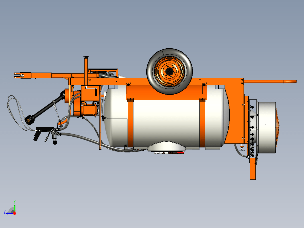 at-ag643罐体拖车