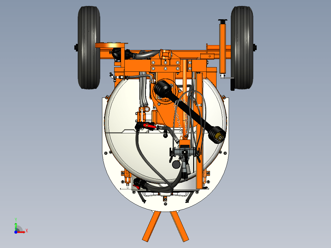 at-ag643罐体拖车