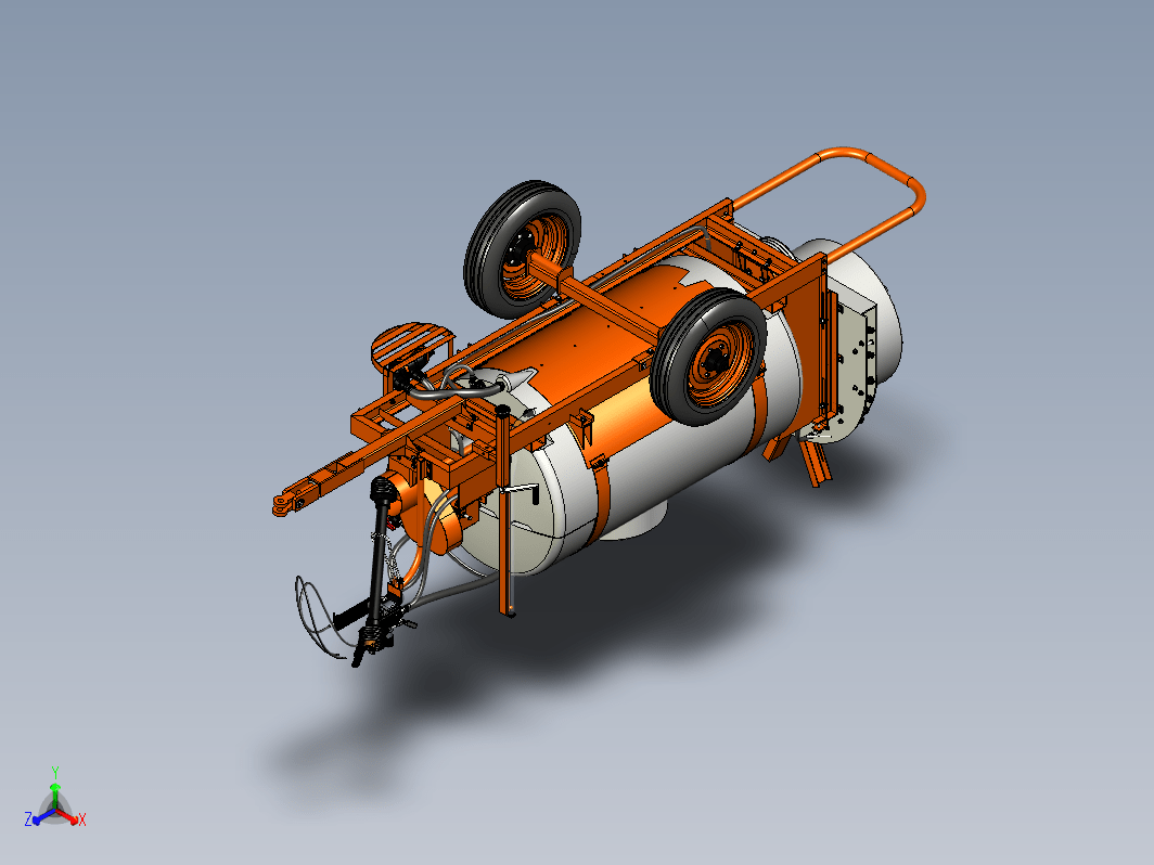 at-ag643罐体拖车